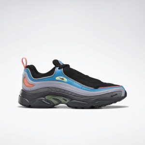 Reebok Daytona DMX Turnschuhe Herren - Schwarz/Blau/Grau - DE 921-CMP